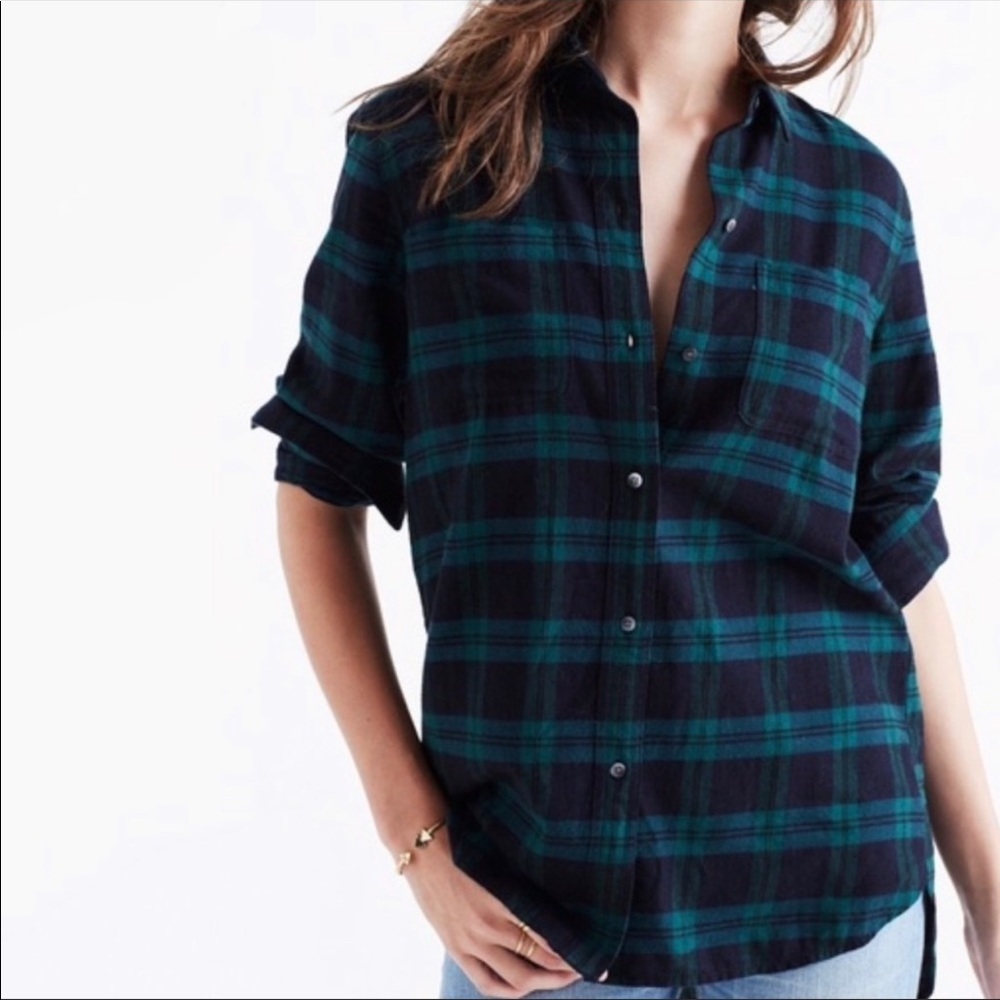 Madewell | Boyfriend Plaid Flannel